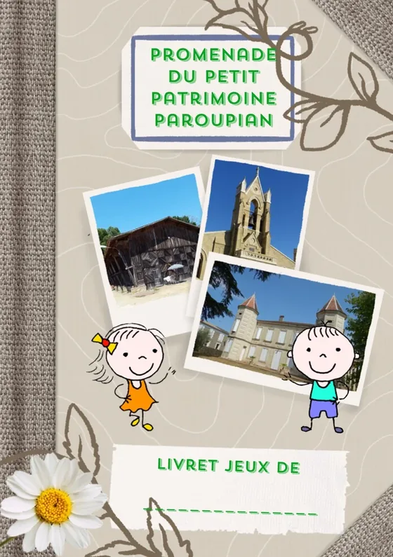 Livret jeux du petit patrimoine paroupian