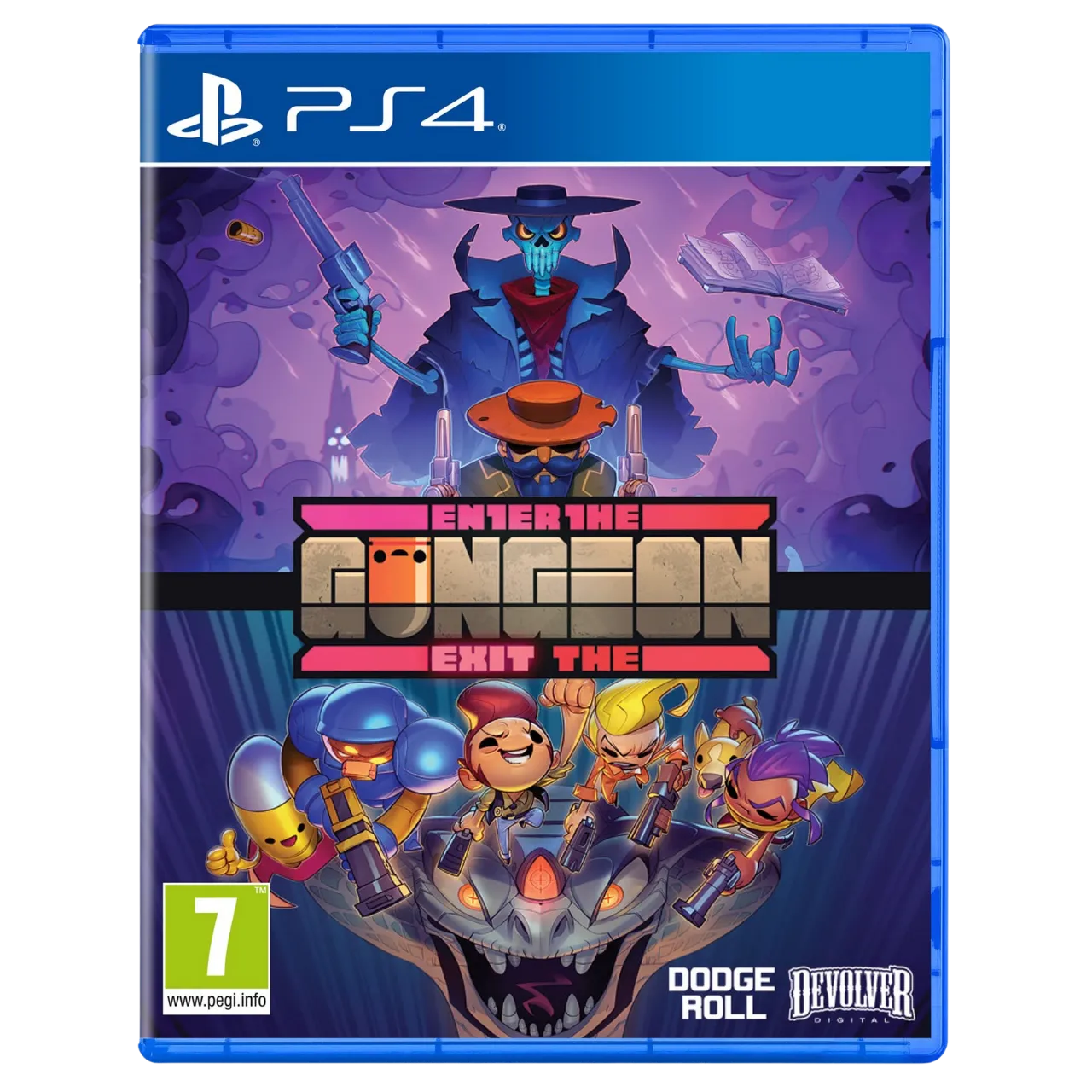 Jeu de tir roguelike où tu explores des donjons