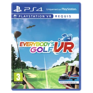 Jeu de golf en réalité virtuelle