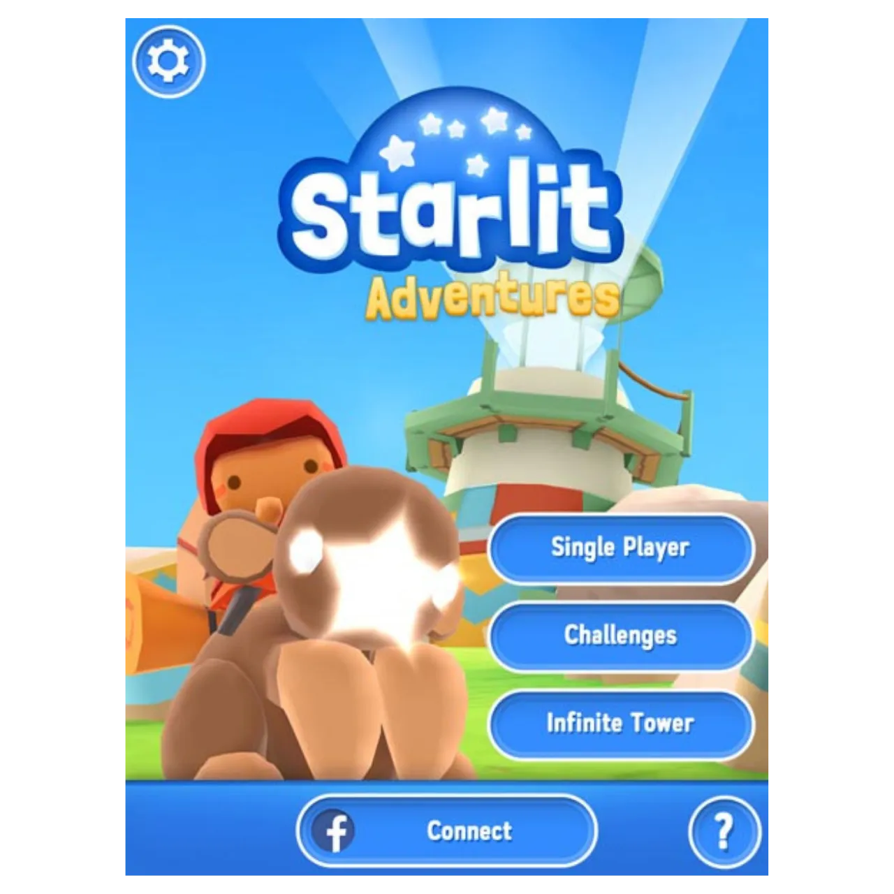 Jeu de plateforme coloré