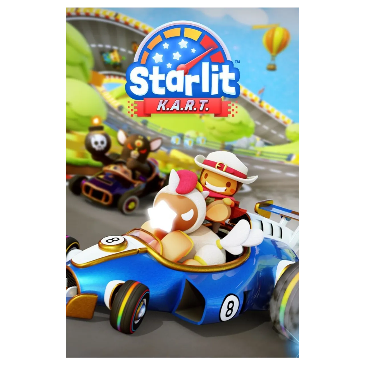 Jeu de course arcade en kart