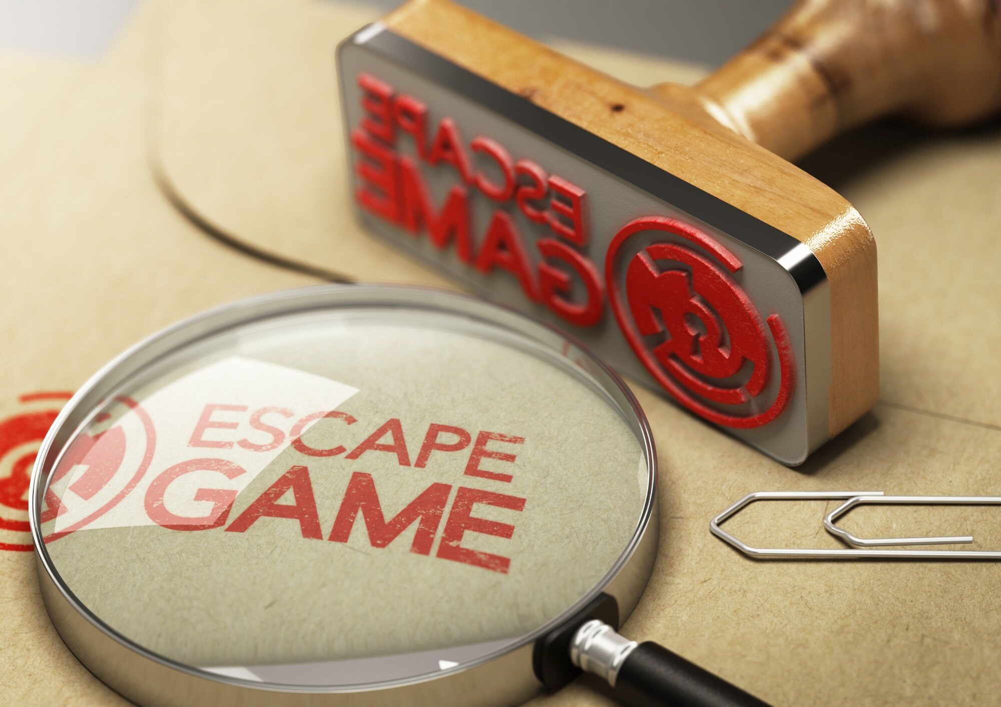 Illustration pour Escape game